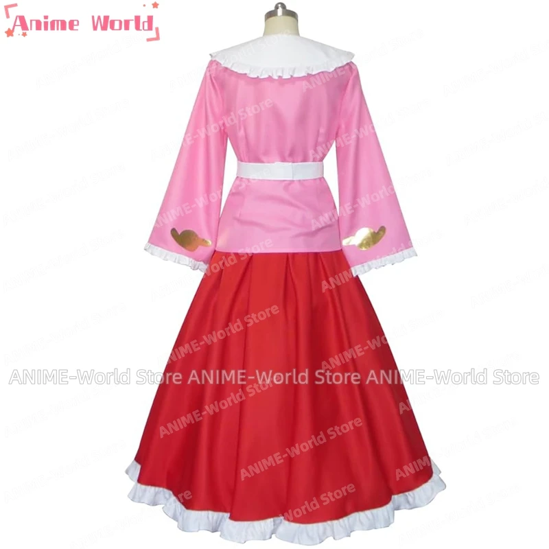 "Custom Size" Anime Touhou Project Kaguya Houraisan Outfit Jurk Cosplay Kostuum Lolita Jurk Carnaval Halloween Pruik Kerst