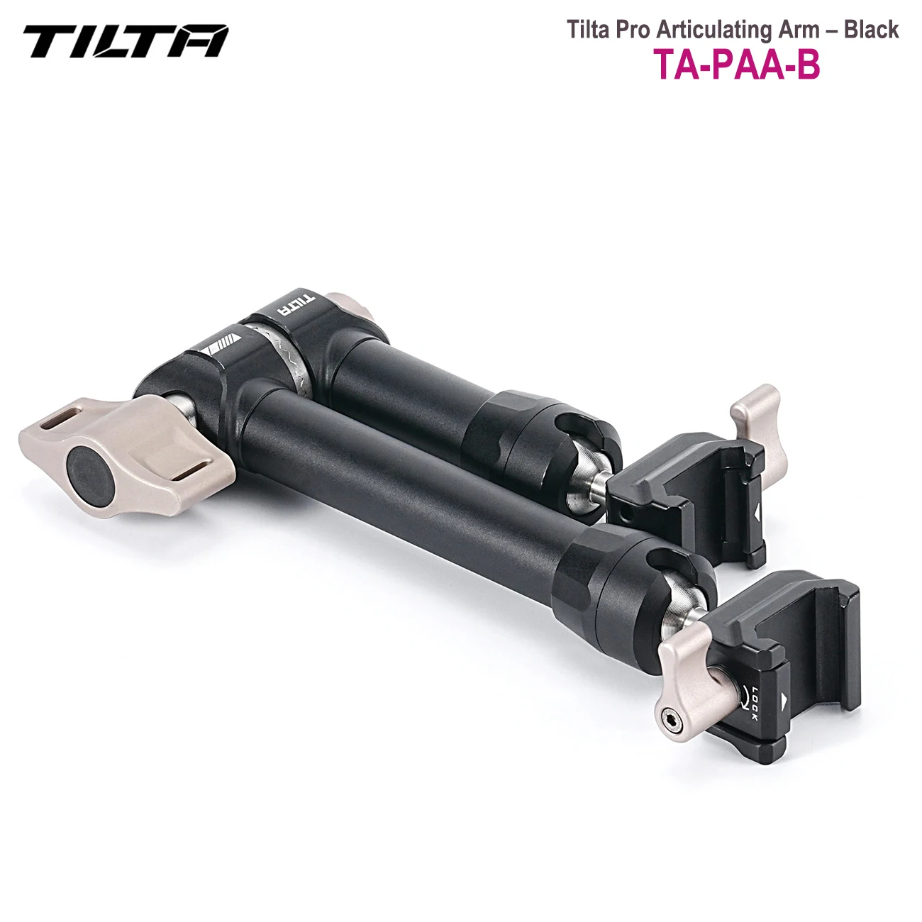 TILTA TA-PAA-B  / TA-PAA2-B Pro Articulating Arm – Black  Include 1/4\