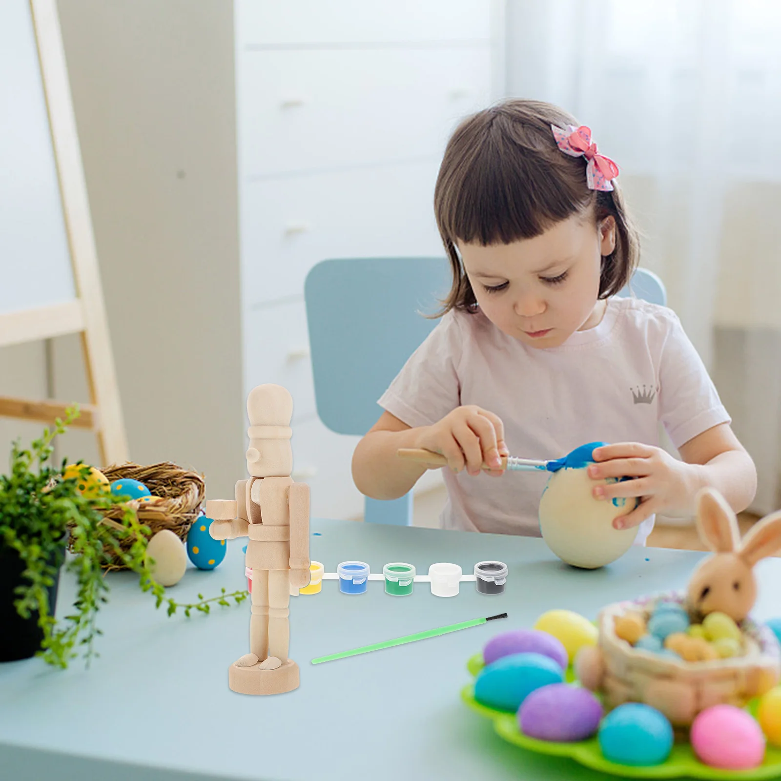 

s Christmas Decorations Nutcracker Ornament Soldier Wood Color Miniature Nutcrackers Khaki Candy Child