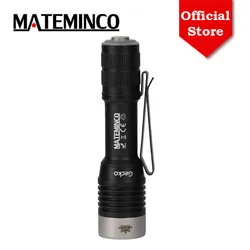 Mateminco GECKO UV UVC Mini Portable Pet Urine Stains Ultraviolet Detector USB-C Rechargeable LED Flashlight Torch for Hunting