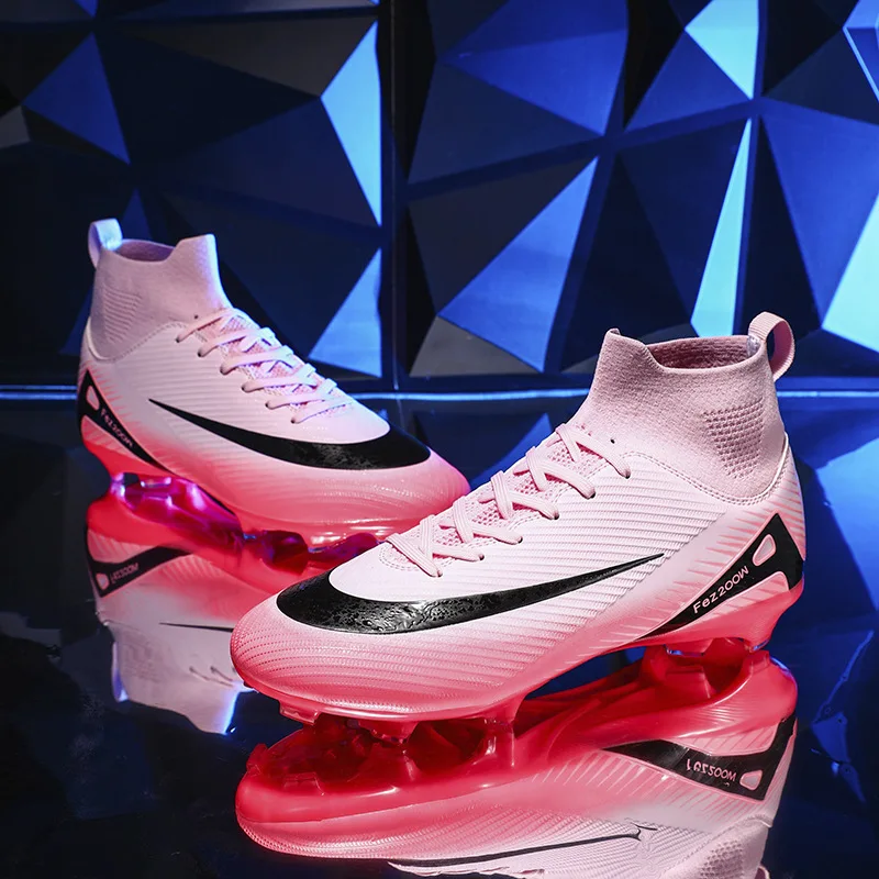 

Высокий топ Fooall oes для мужчин, женщин и детей, тренировочное Sports oes для искусственной задницы TF Spike AG Spike Student oes