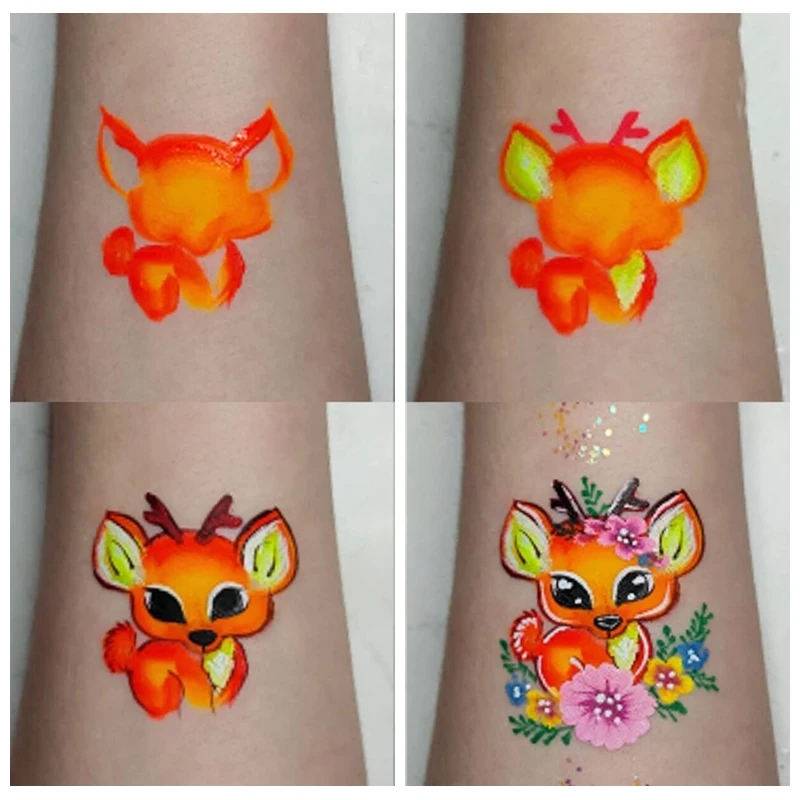Hot selling 20g Face Paint Water-based Split Cake Sports Events Family Gatherings Festival Dressing Articles Carnival Makeup