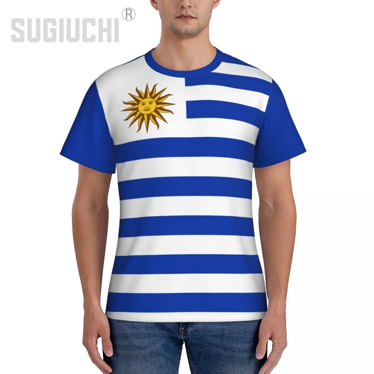 Tight Sports T-shirt Uruguay Flag Uruguayans 3D For Men Women Tees jersey Clothes Soccer Football Fans Gift Patriotic T shirt