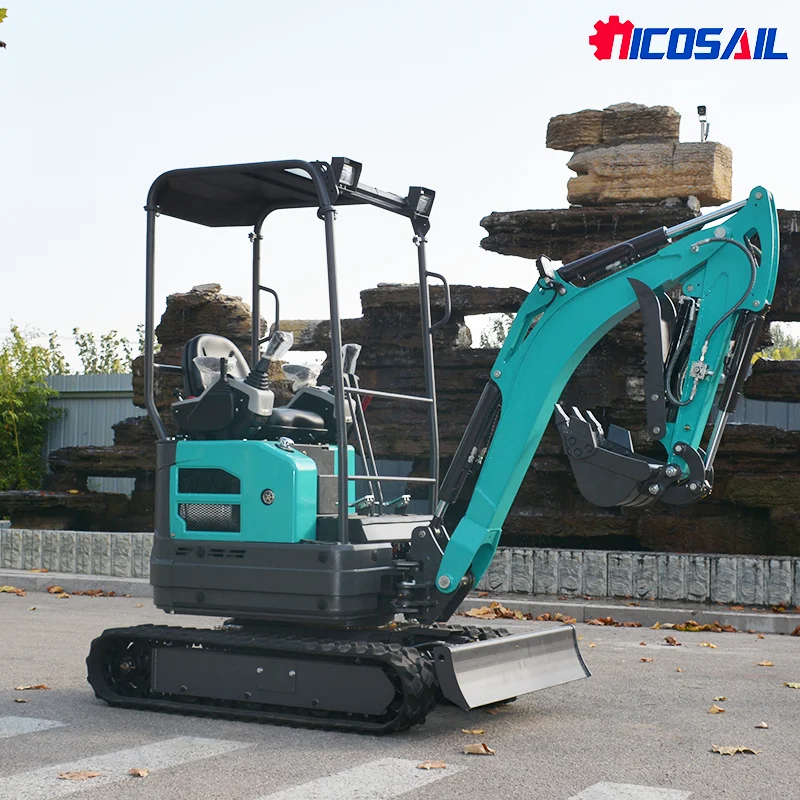 حفارة صغيرة حفار صغير حفارات حفار صغيرة 1.8 طن مزرعة حفارة صغيرة للبيع #4