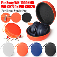 Portable Hard EVA Storage Bag for QCY H3/H4/Edifier/Sony WH-1000XM5 Headphone Box Travel Carrying Case