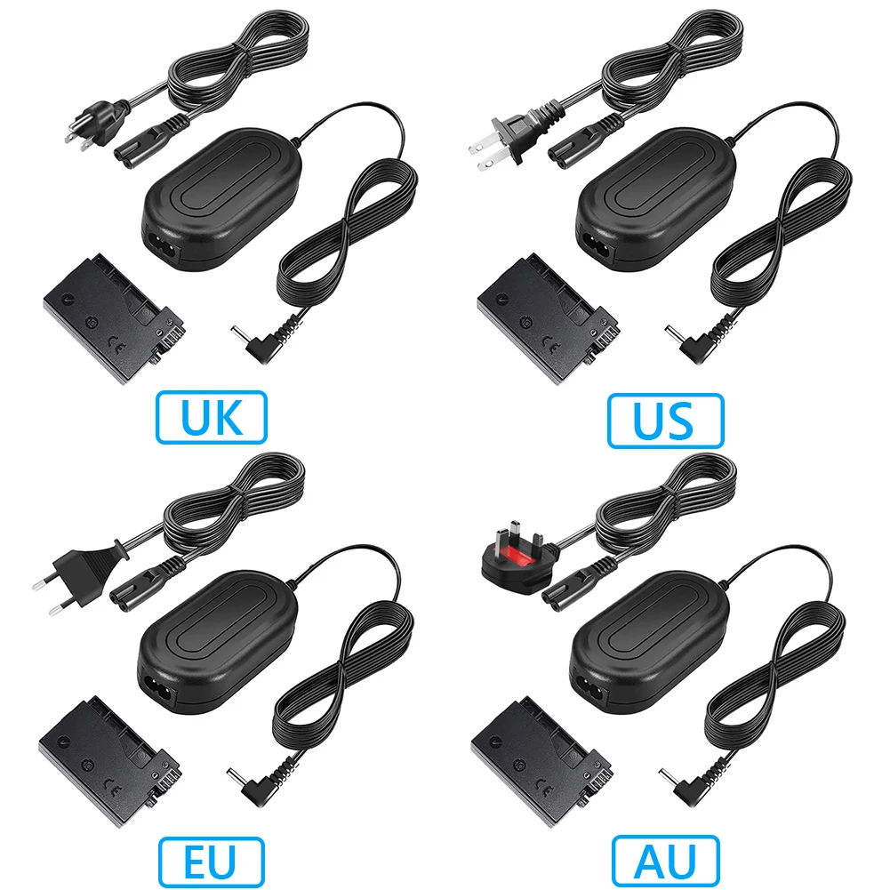 Адаптер питания ACK-E10 LP-E10, фиктивная батарея PS700, комплект соединителя постоянного тока, комплект адаптера питания переменного тока для Canon EOS 1100D 1200D 1300DT3