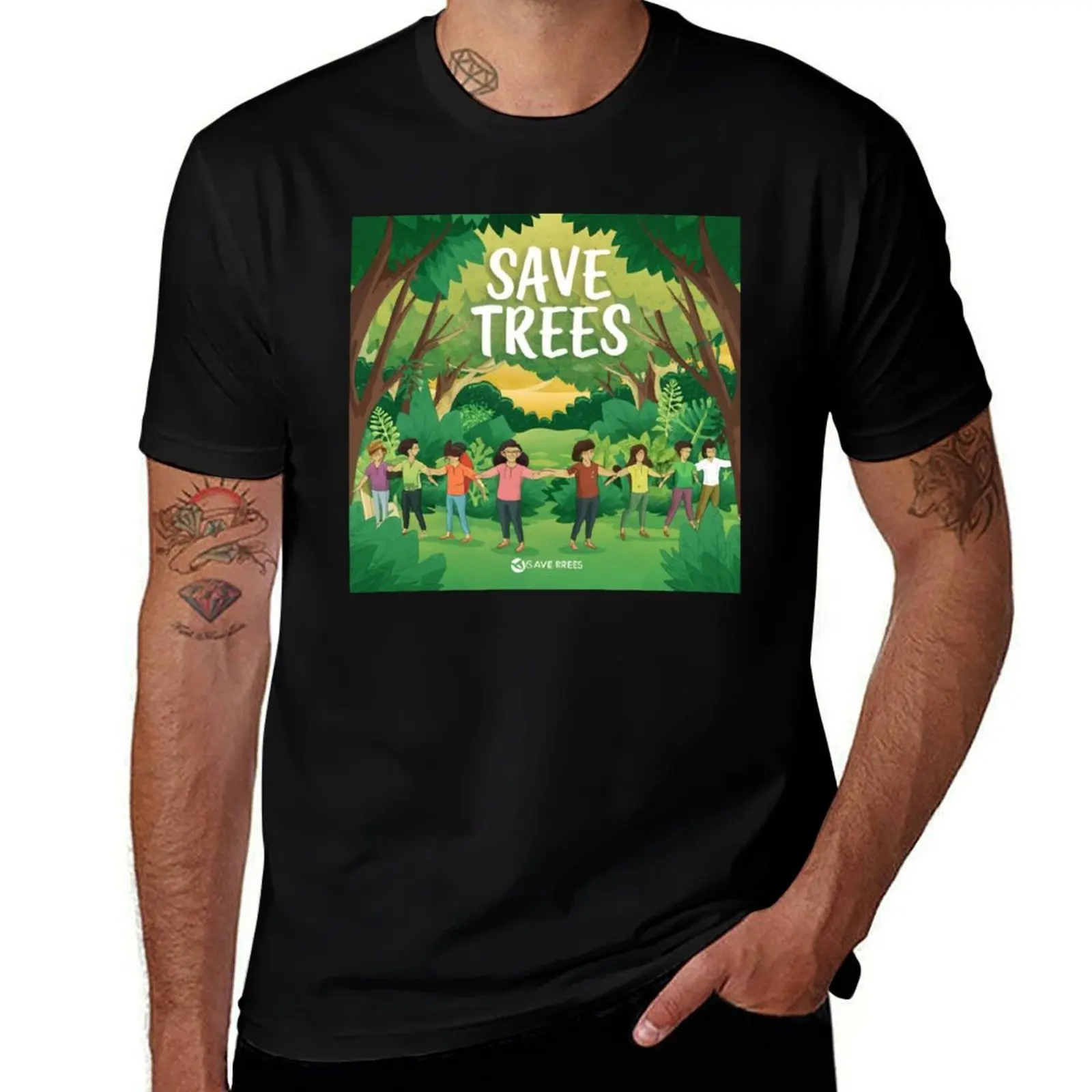 

Save trees T-Shirt mens graphic t shirts g man t shirts for men t shirt man luxury T-Shirt