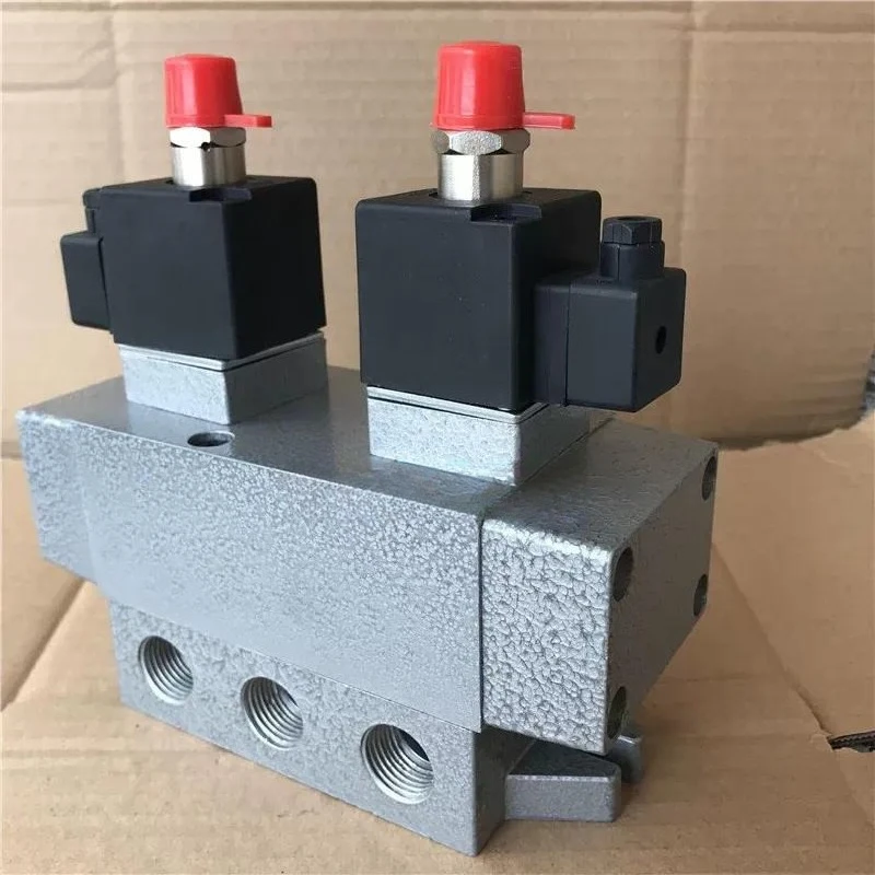 2026 Five-port three-position reversing solenoid valve K35D2-10 K35D2H-15 Y middle leakage and middle sealing sliding column