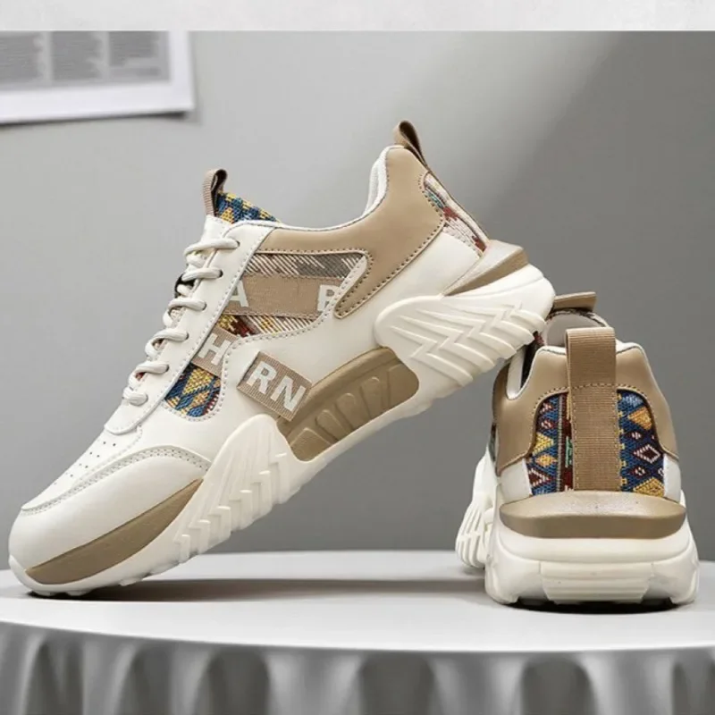 Trend Casual Running Shoes Spring New Man Shoes Comfortable Non-slip Sports Shoes for Man Breathable Platform Men's Sneakers