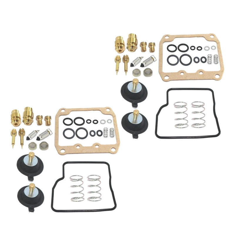 

2 Sets Motorbike Carburetor Maintenance Jet Repair Kits Air Cut Off Valve Fit for Suzuki VS800GL VZ800 VS1400 1997-2003 2004