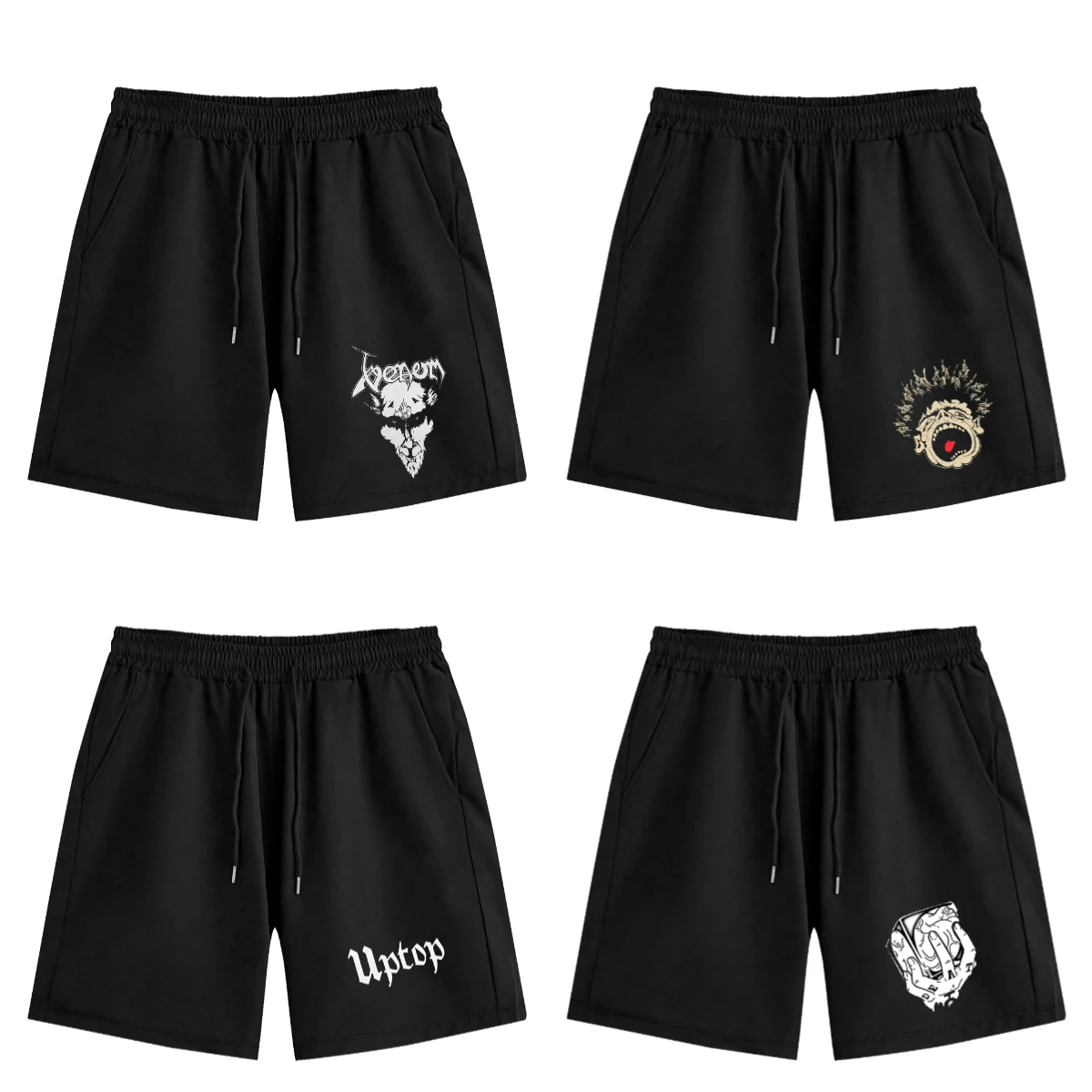 

2025 New Summer Men'sPrintting Partner Trainning Outdoor Shorts Men Sports Jogging Casual Comfortable Fantastic Quick Drying