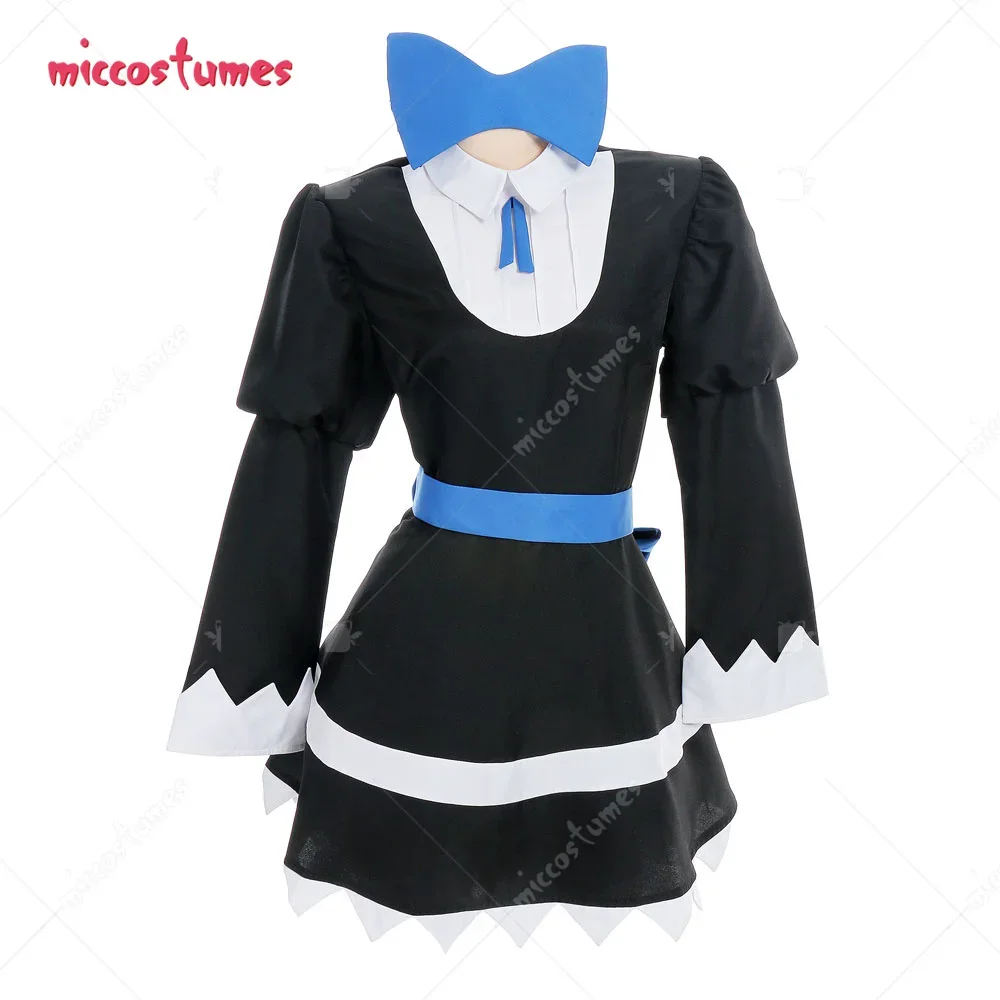 Women's Maid Black Lolita Dress Uniform Cosplay Costume for Women Halloween Costumes