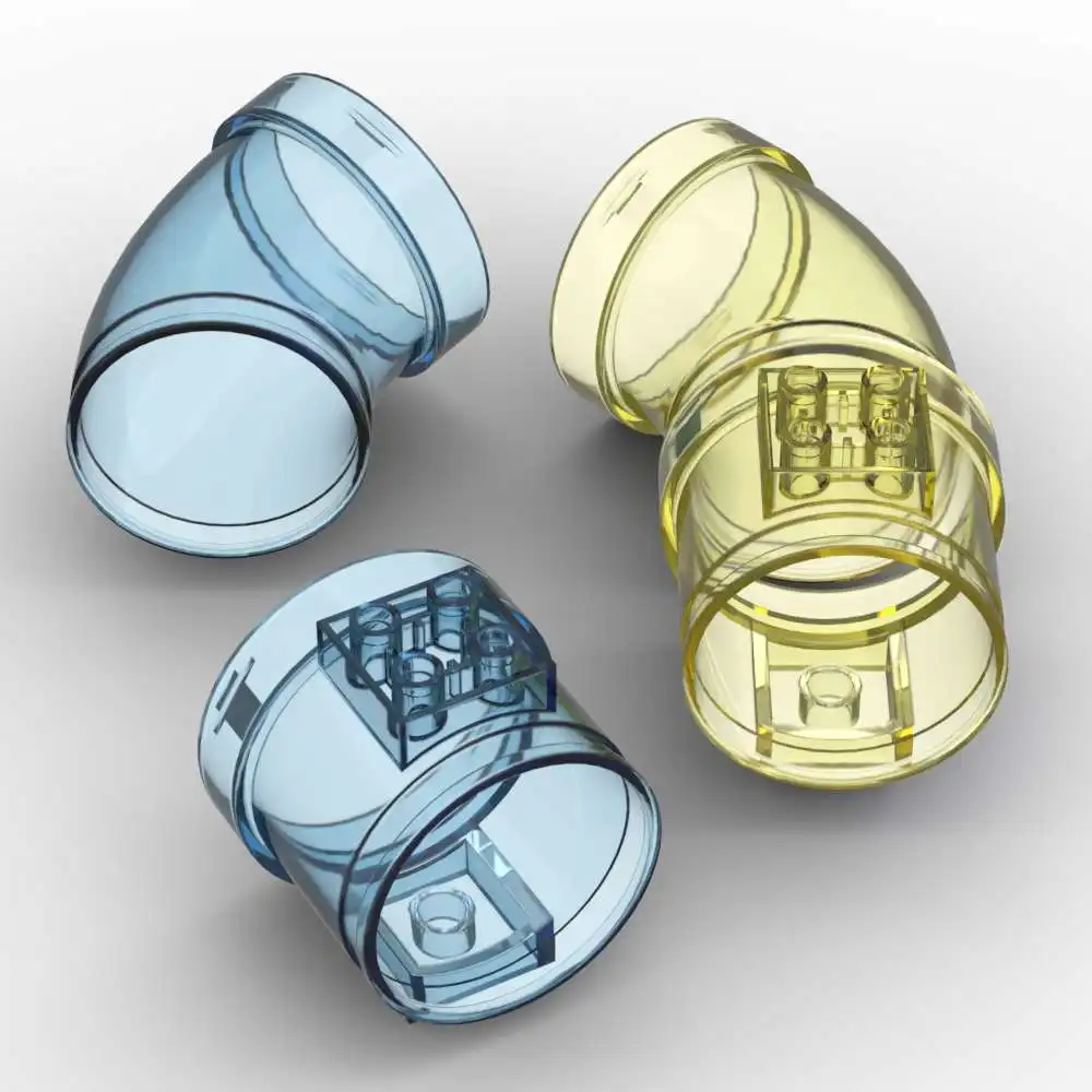 

MOC 1PCS 49737 4 * 4 Slide 49736 Part Bricks Straight Pipe Fittings Replaceable Building Block Toys Adults Boys Special Day Gift