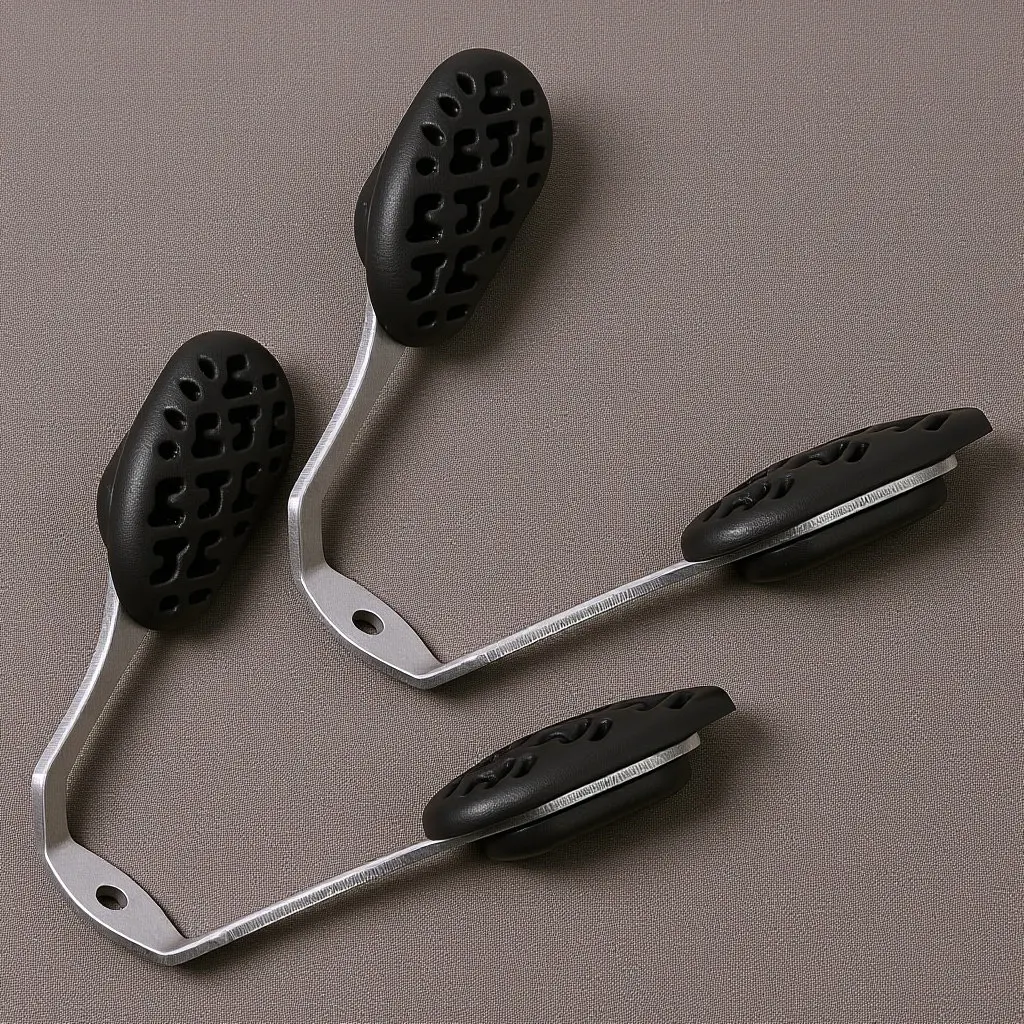 

2Set Lightweight Stainless Steel Nose Support Pads for Sunglasses Eyeglasses Non Slip Nose Bridge Pads Versatile Comfort Fit
