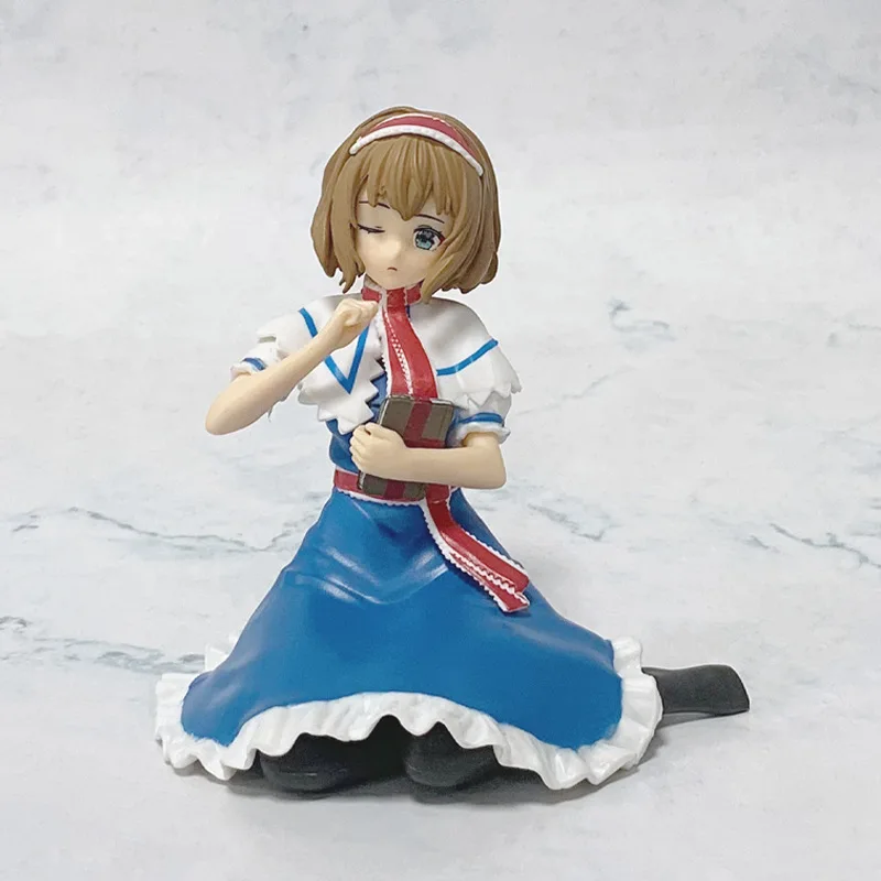 

9.5cm Touhou Project Alice Margatroid Figure | Magician Anime Figurine | Collectible Model Ornament | Gift for Touhou Fans