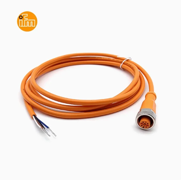 Original IFM Sensor Connection Cable EVC001 EVC002 EVC003 EVC004 EVC005 EVC006 EVC008 EVC141 EVC142 EVT382 EVC837 EVC082 EVC857