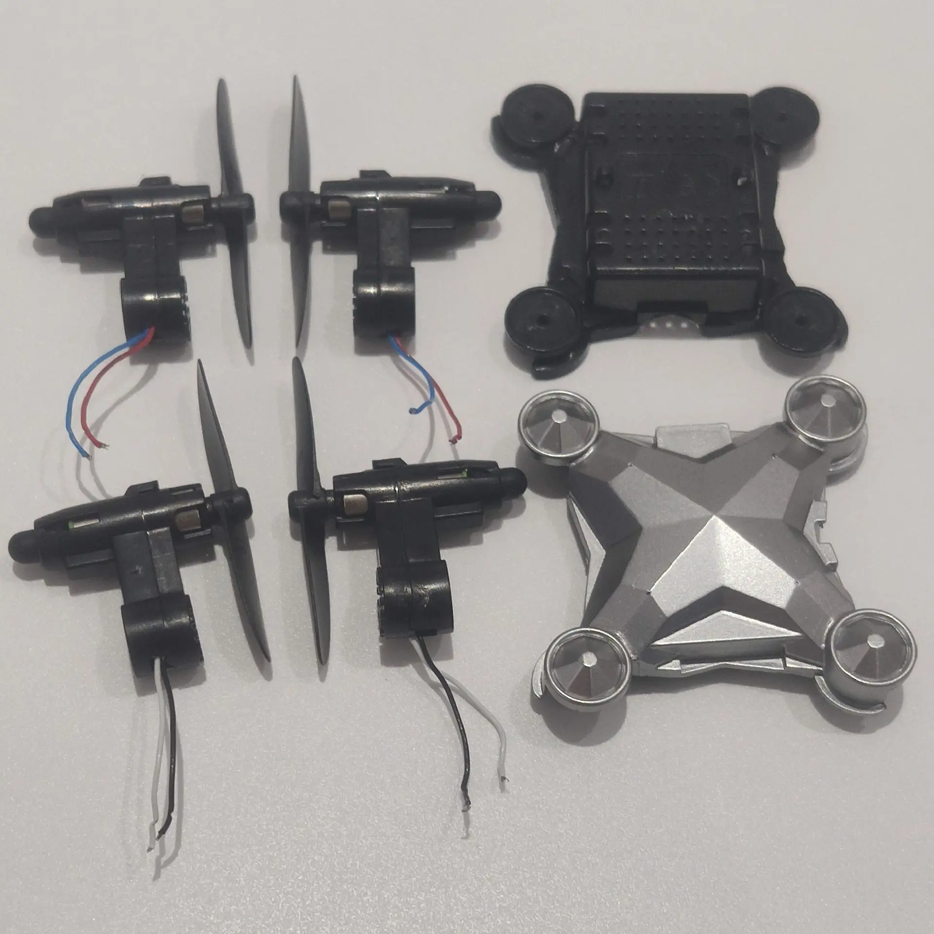 Mini RC Quadcopter DH-120 Foldable Drone Spare Parts Motor Arm With Propeller Blade Upper Lower Cover Body Case Accessories Kit