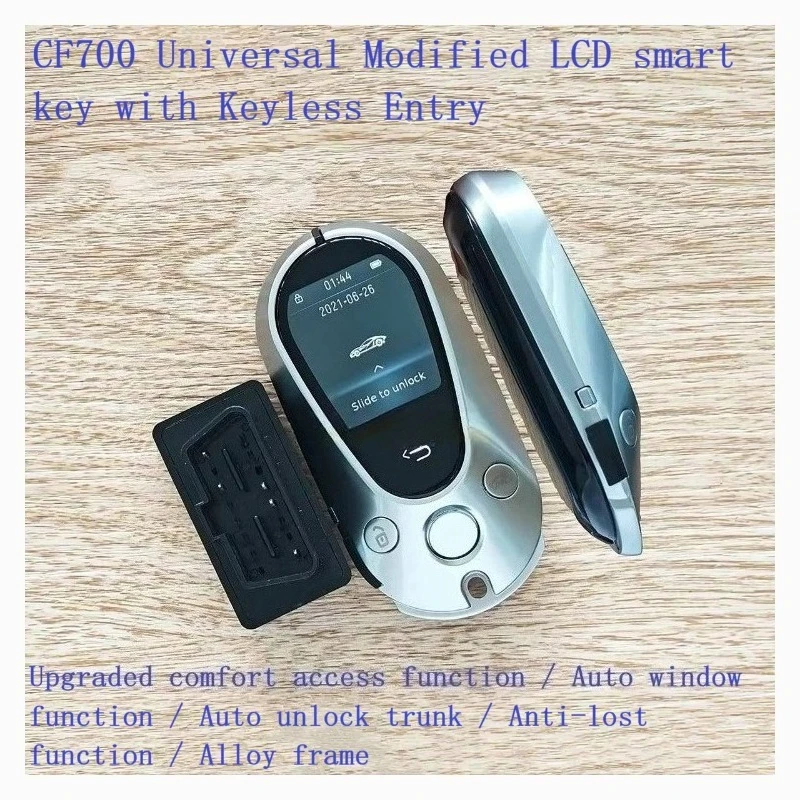 CF700 Universal Modified LCD Smart Key with Keyless Entry