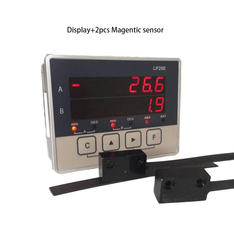 Eixos Dígitos Display Dro Sensor Magnético Fita Deslocamento Leitura Escala Posição Transdutores Codificador Carpintaria Lp20e M51e