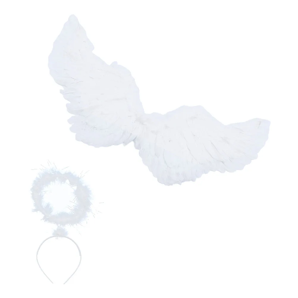 

Wings Headbands Cosplay Costume for Performance Costumes Bride Angle