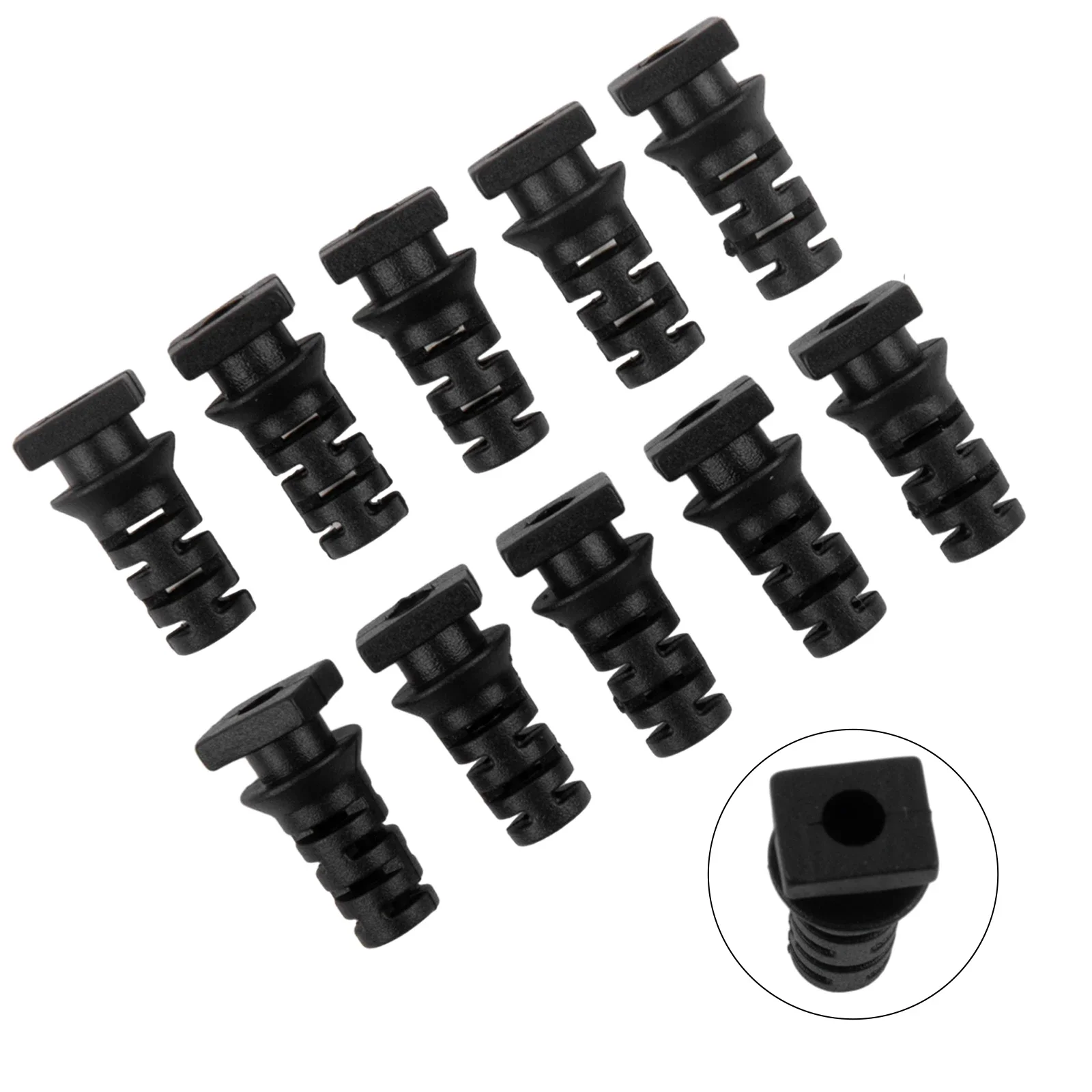 10PCS Cables Gland Connector Kit Rubber Strains Relief Cord Power Tool Cable Sleeves 3.5mm-5mm Cables Sleeve Wire Connector