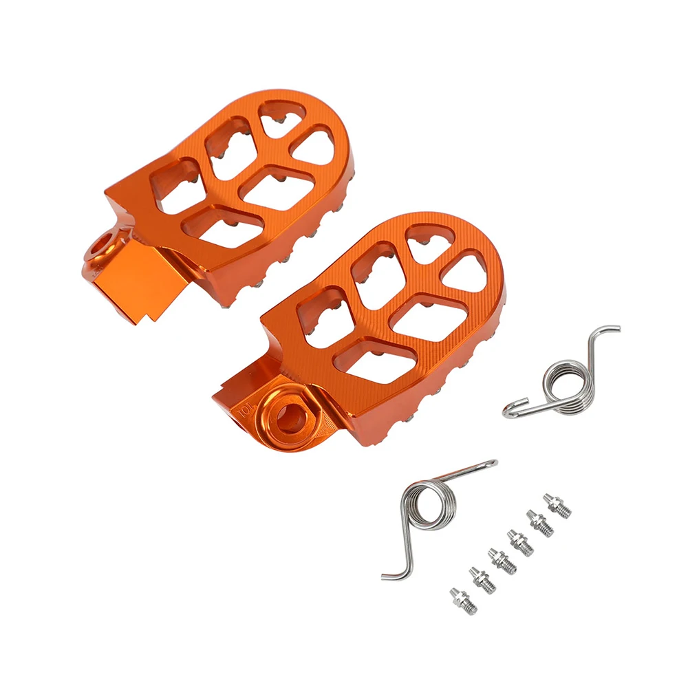 Reposapiés para motocicleta, estriberas para KTM SX, SXF, EXC, EXCF, XCF, XCW, XCFW, 65, 85, 125, 150, 250, 300, 350, 400, 450, 530, ADVENTURE