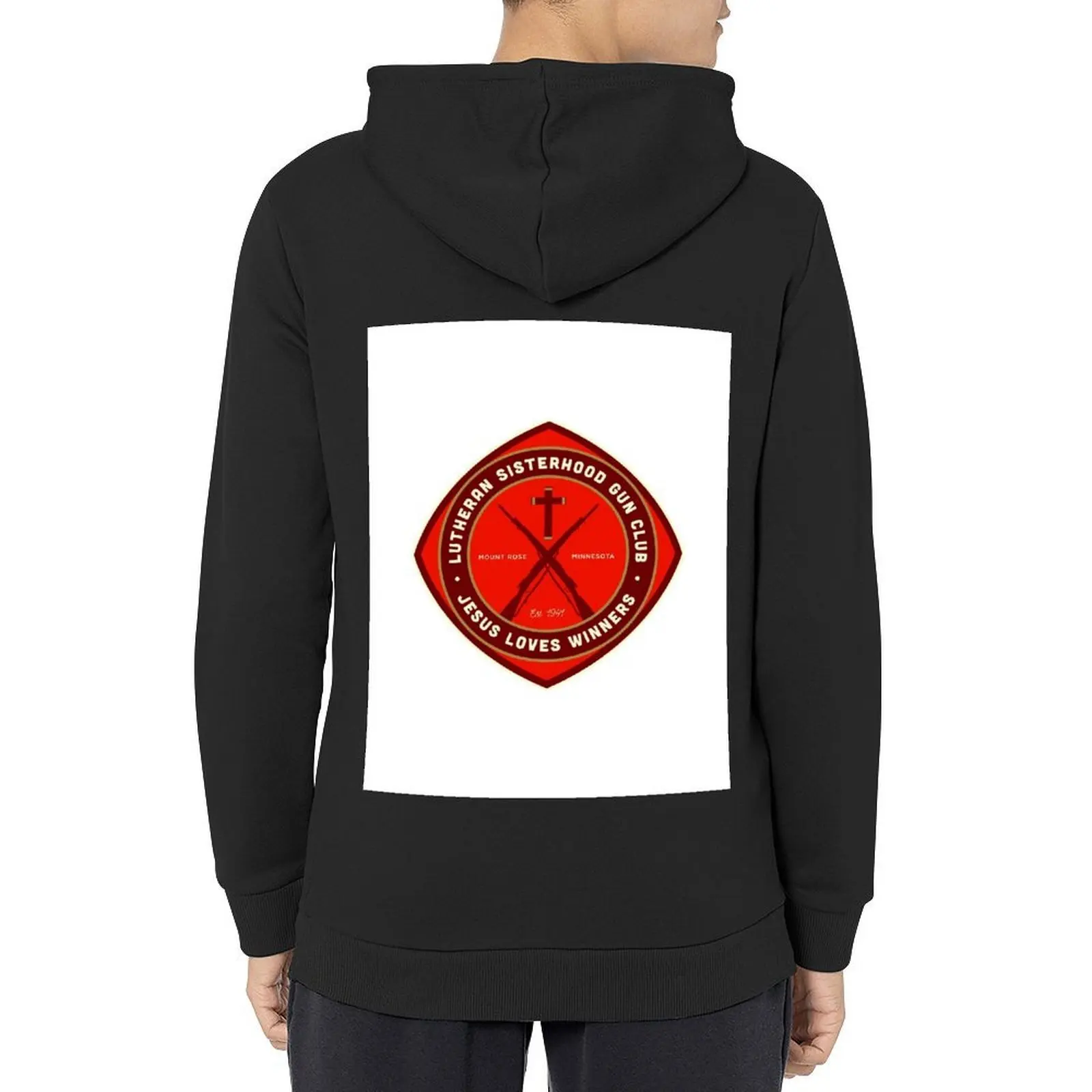 

Lutheran Sisterhood Gun Club Hoodie men's sweat-shirt men clothing autumn jacket men korean clothes mens hoodies