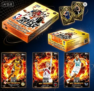 KAYOU Genuine NBA Star Card NBA MATCH ATTAX Basketball Battle Card Energy Pack Superpower Pack Collection Card Toys Gifts