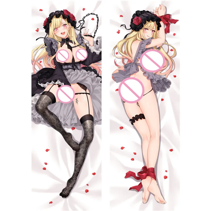 Uncensored 18 Sexy Anime My Dress-Up Darling Kitagawa Marin Dakimakura Case Body Hug Pillow Cushion Covers For Otaku Gifts