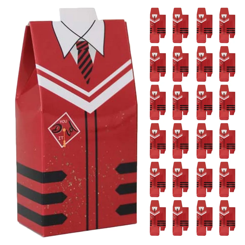 

25 Pcs Bachelor Hat Candy Box Party Holder Favours Boxes Gift for Presents Graduation Packing Holders Cover