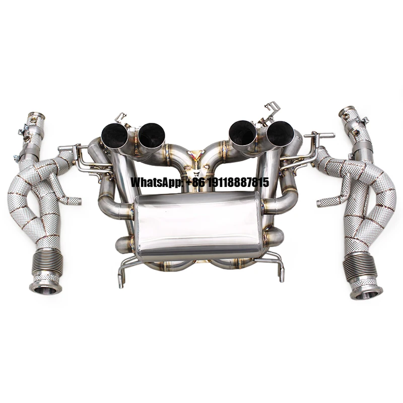 

ODM Full Exhaust System for Lamborghini Revuelto V12 6.5 2024+ Stainless Steel Valvetronic Catback Exhaust