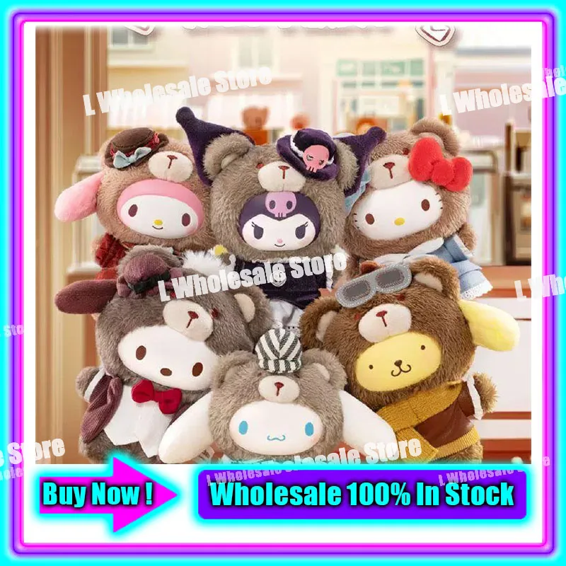 

TOP TOY x Sanrio Characters Afternoon Tea Plush Blind Box Vinyl Face Doll