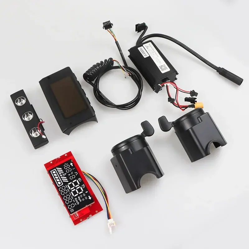 Electric Scooter Controller Kit for 8 Inch KUGOO Electric Scooter Accessories Metal Display Panel Motherboard Dashboard