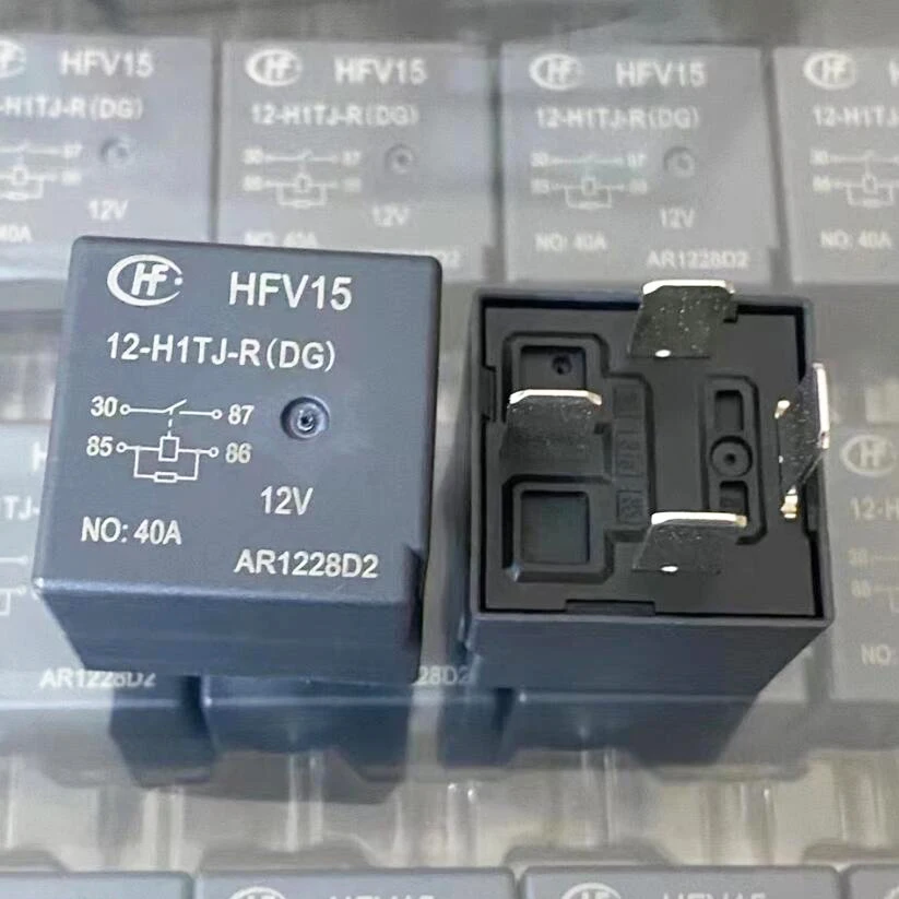 

Горячая новинка HFV15 12-H1TJ-R 12 В HFV1512H1TJR12V 12 В постоянного тока 12 В 40 А реле 4 контакта