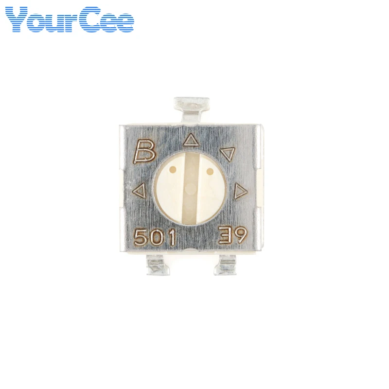 5pcs 3314G Precision Adjustable Resistance Potentiometer 500R 1K 5K 10K 20K 50K 100K ohm 3314G -1 501E 102E 502E 103E 203E 503E