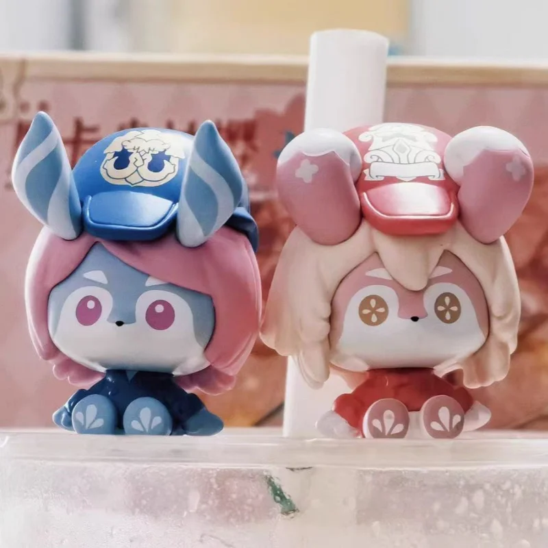 

Genshin Impact Genuine Meloshen Series Mini Blind Box Creative Ornament Blind Bag Cute Grain Sitting Handmade Birthday Gift