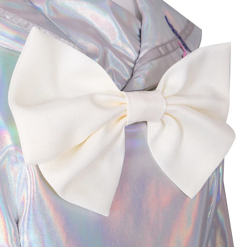 ชุดเครื่องแบบนักเรียนชุดลายปักเลเซอร์สำหรับชุดคอสเพลย์ผู้หญิง