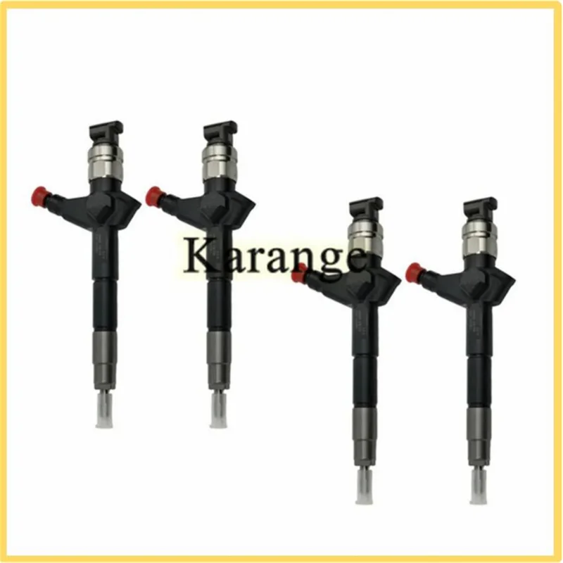 4pcs/set Diesel Injector Assembly for Toyota Nissan YD25 Navara Pathfinder 16600-EB70A 16600EB70A 16600EB70D 095000-6250