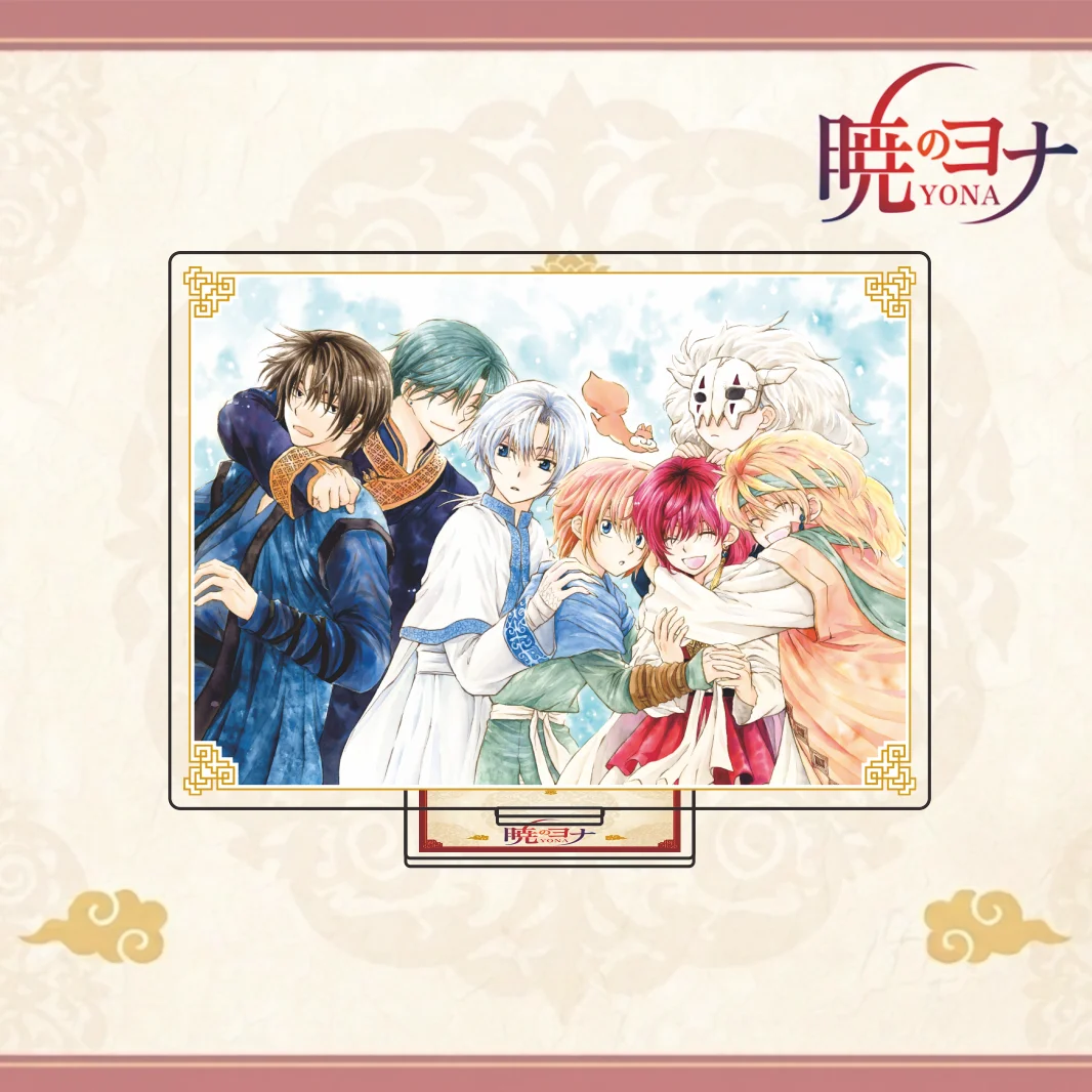 Yona Of The Dawn Classic Scene 15cm Acrylic Stand Yona Hak Four Dragons Anime Art Standee Table Decor Manga Collectible Keychain