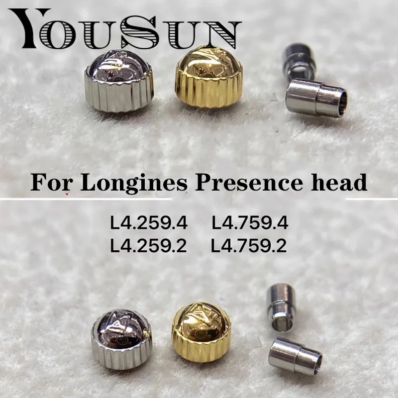 

Watch Head Crown Accessories For Longines Presence Series L4.759 L4.259