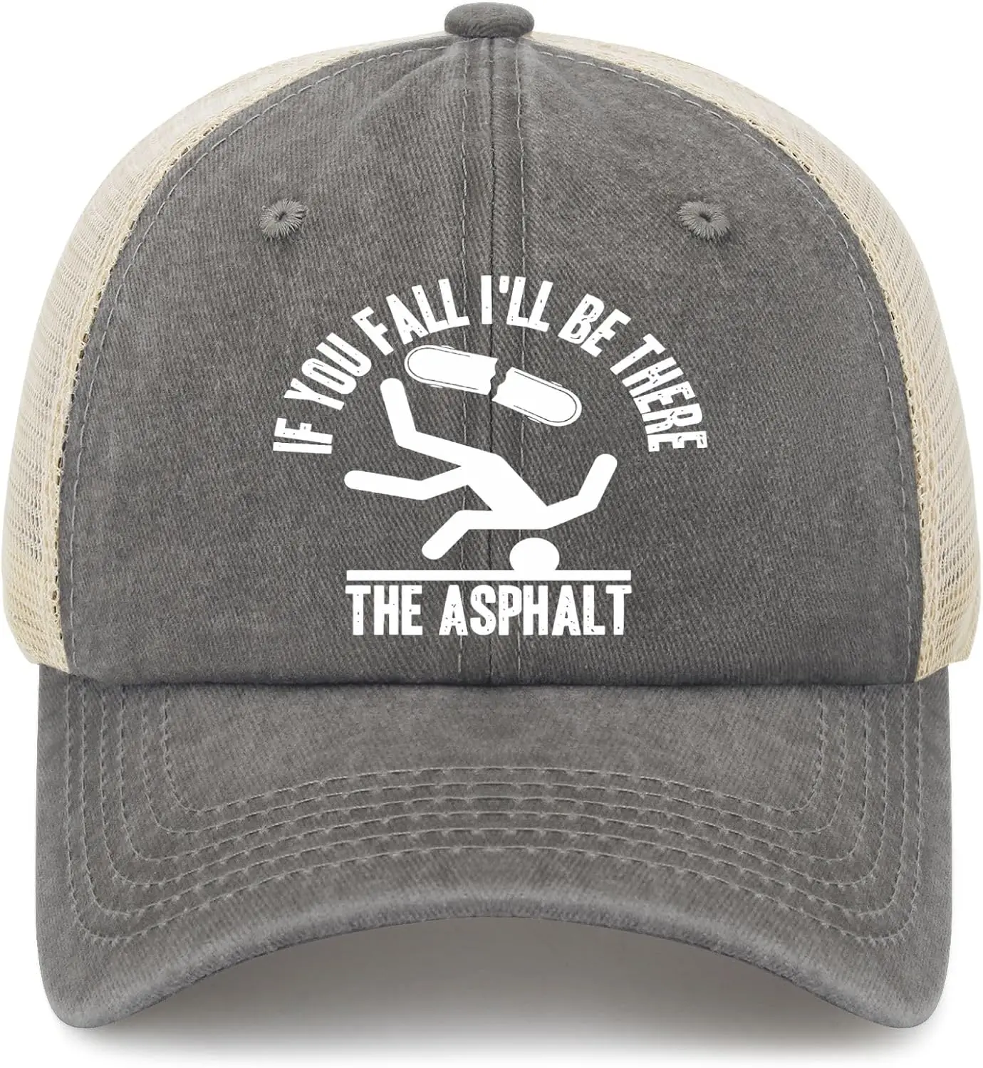 

If You Fall I Wills Be There Asphalts Шапка для скейтбординга для женщин Модные велосипедные кепки для мужчин Велосипедная кепка с