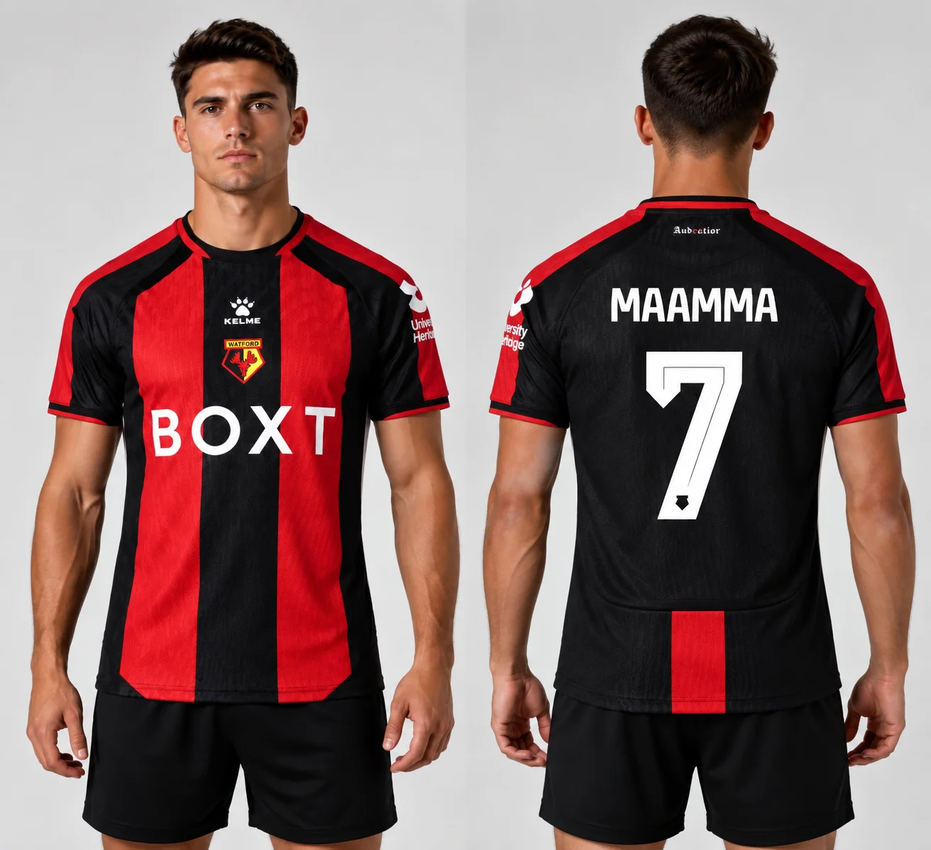 New Model Watford Away Team Shirt - Number 7 