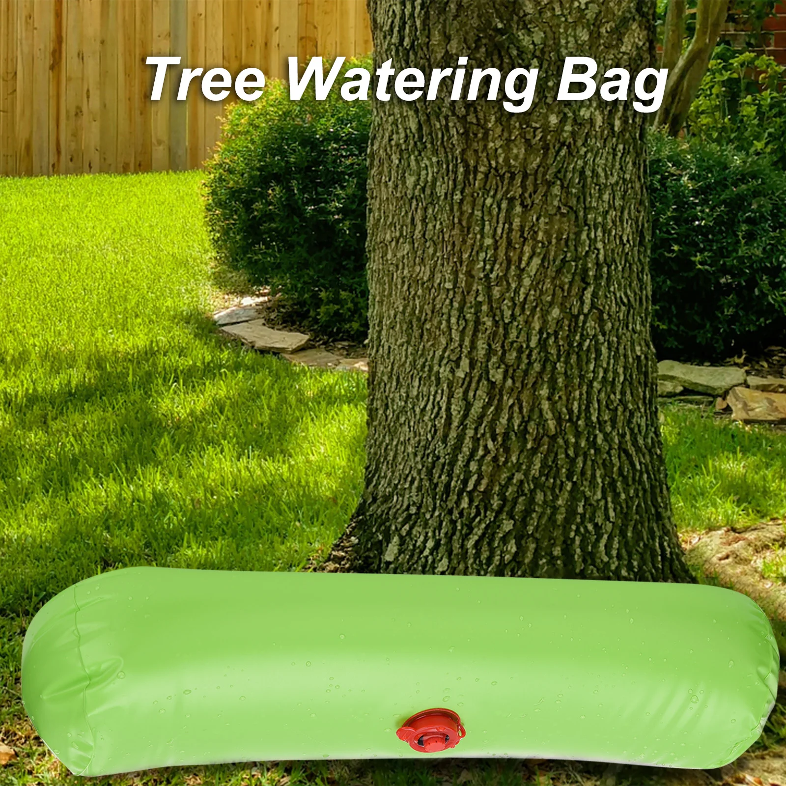 Tree Watering Bag 22lb PVC Slow Release Tree Drip Irrigation Bag with Two Valves for Trees Shrubs PVC Tree Watering Bag