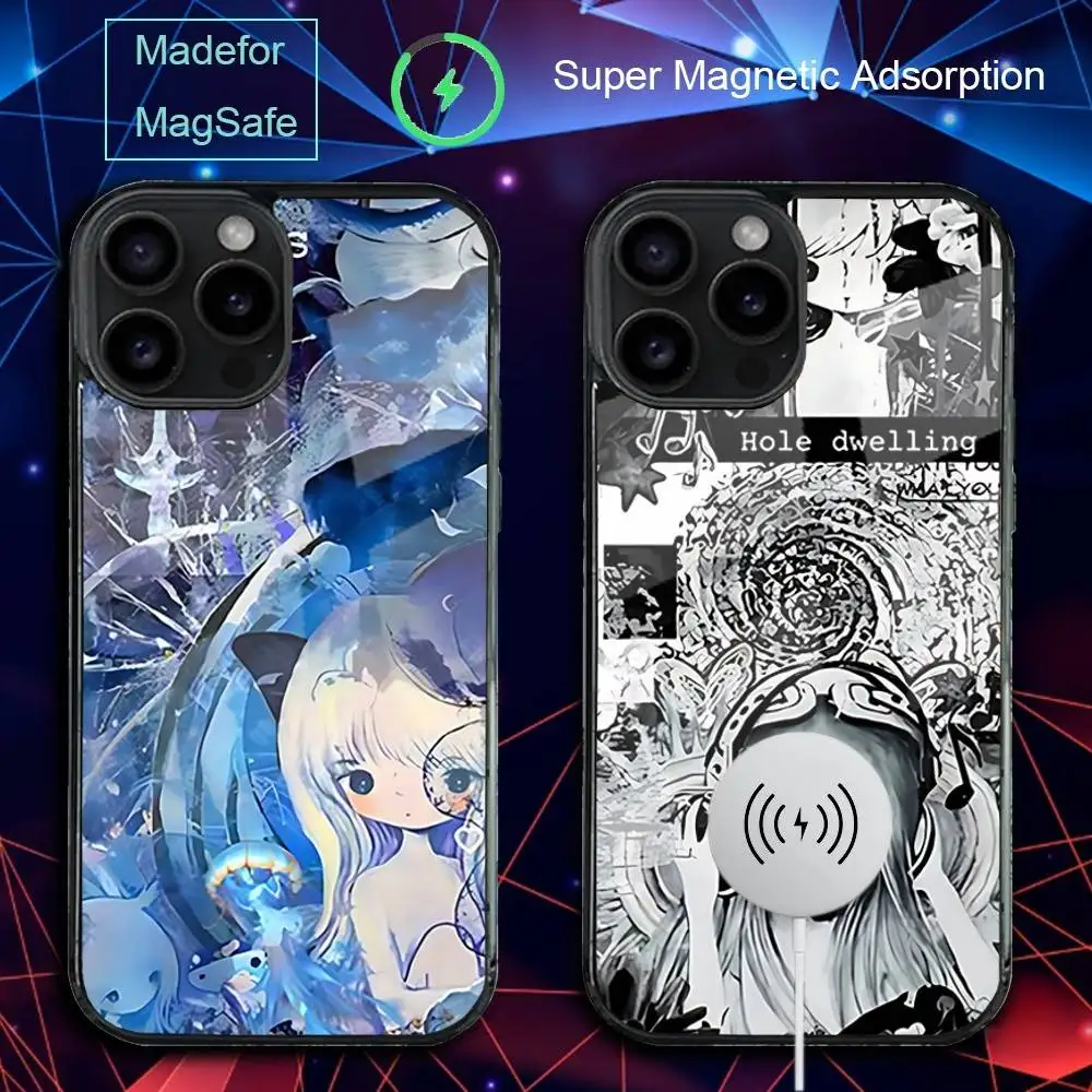 

Music K-Kikuo Anime Japan Phone Case For iPhone 17,16,15,14,13,12,11,Pro,Max,Plus,Mini,SE4,E Magnetic Magsafe Wireless Charging