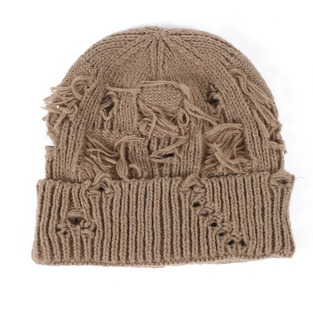 Зимняя вязаная шапка-ушанка для женщин 2025 года — теплая шапка для похудения лица для круглых лица в холодную погоду