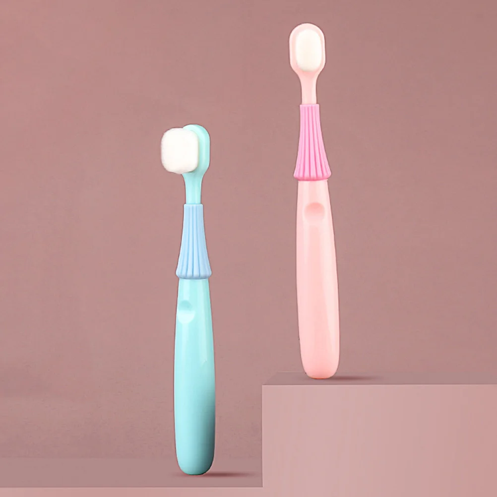 Child Toothbrush Soft Children's Kid Bristles Household Kids Teeth Brushes Silica Gel Nano Infant