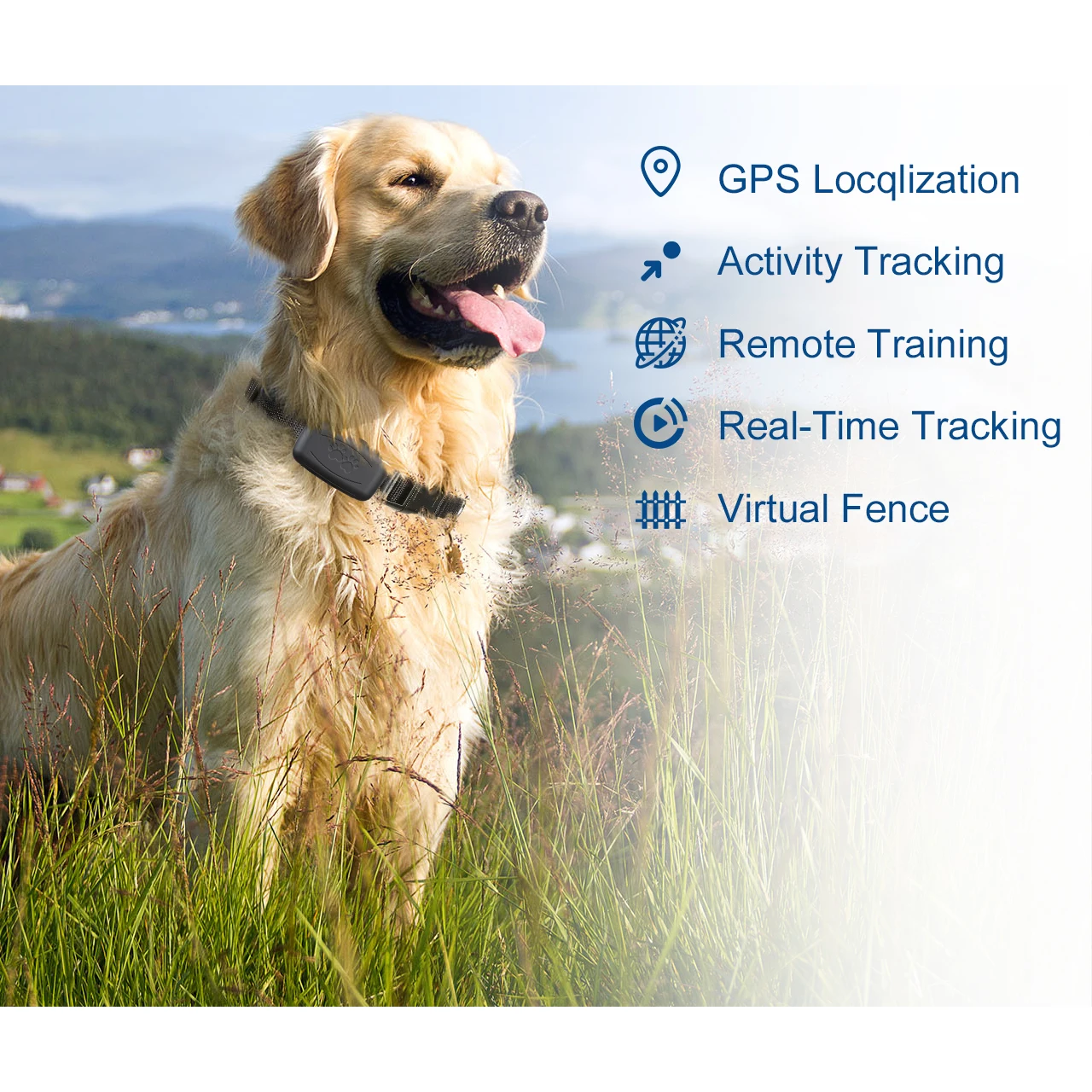 Pet Smart GPS Tracker Tracking Device for Dog