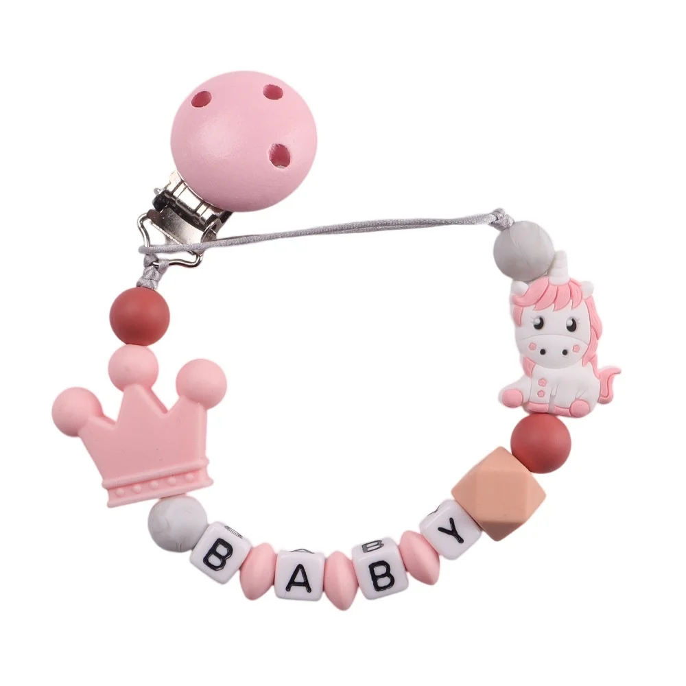 

Baby Comfort Pacifier Chain Children's Silicone Non Bisphenol Pacifier Chain Kids Toy Pendant Pacifier Accessories