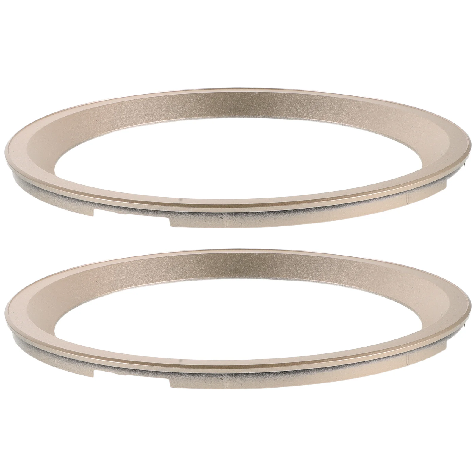 

2Pcs Speaker Finishing Rings 6.5 Inch Subwoofer Cover Decorative Trim DIY Upgrade Audio Speaker Protection Rings