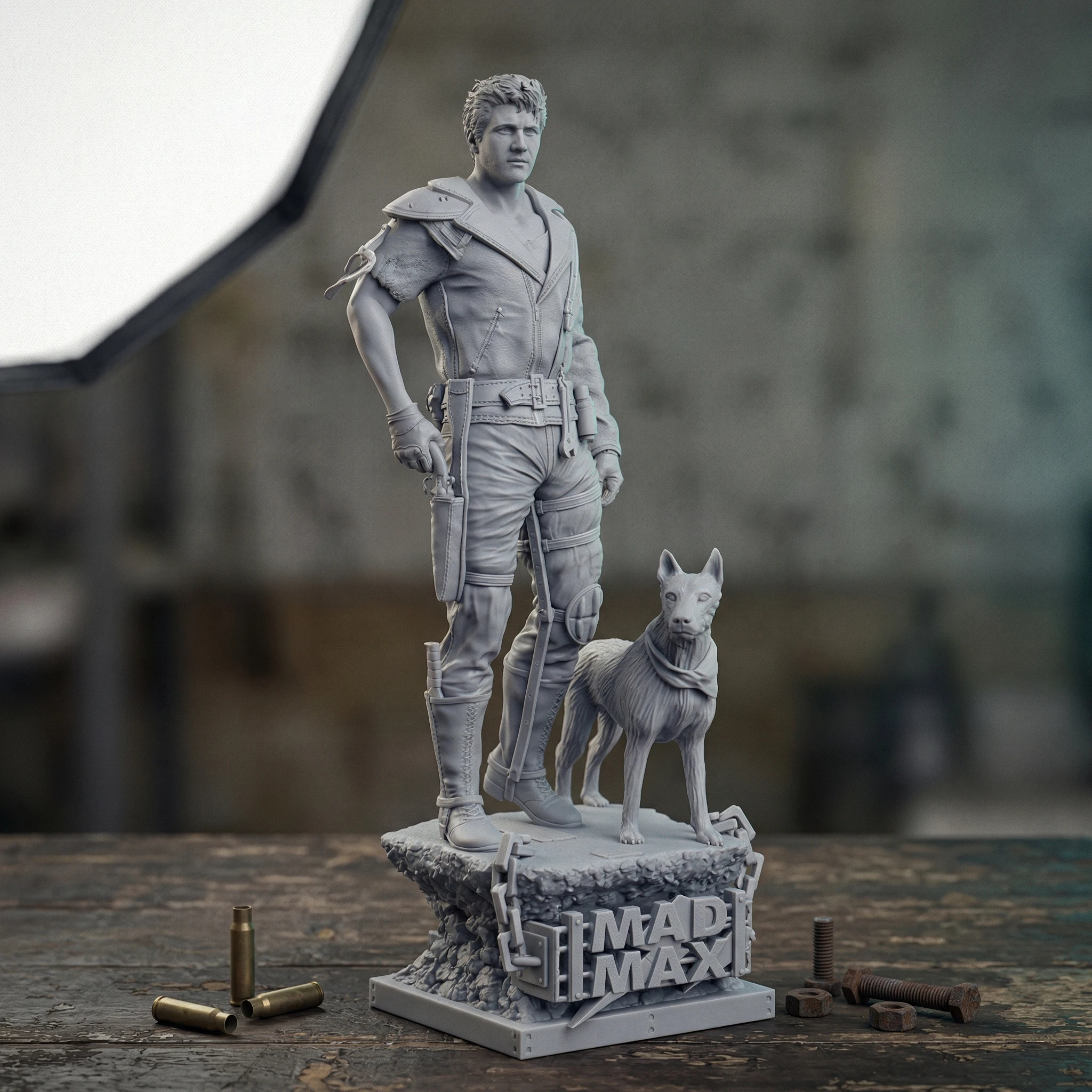 1/24 1/18 1/12 Max Unpainted Unassembled 3D Printing Model Garage Kits (Requires Painting and Assembly)